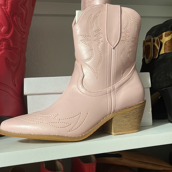 Cowgirl boots pink - Picture 2 of 4